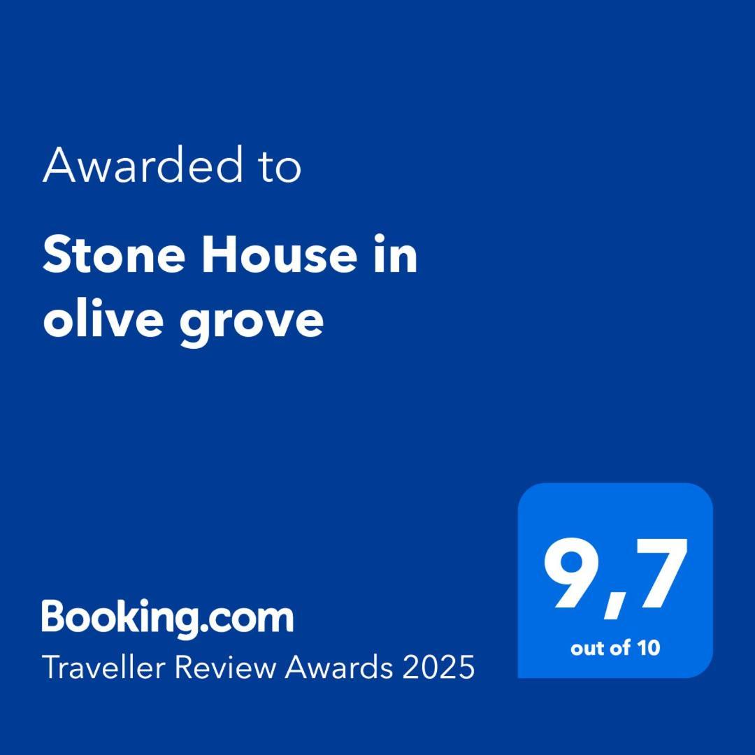 Villa Stone House In Olive Grove Tolón Camera foto