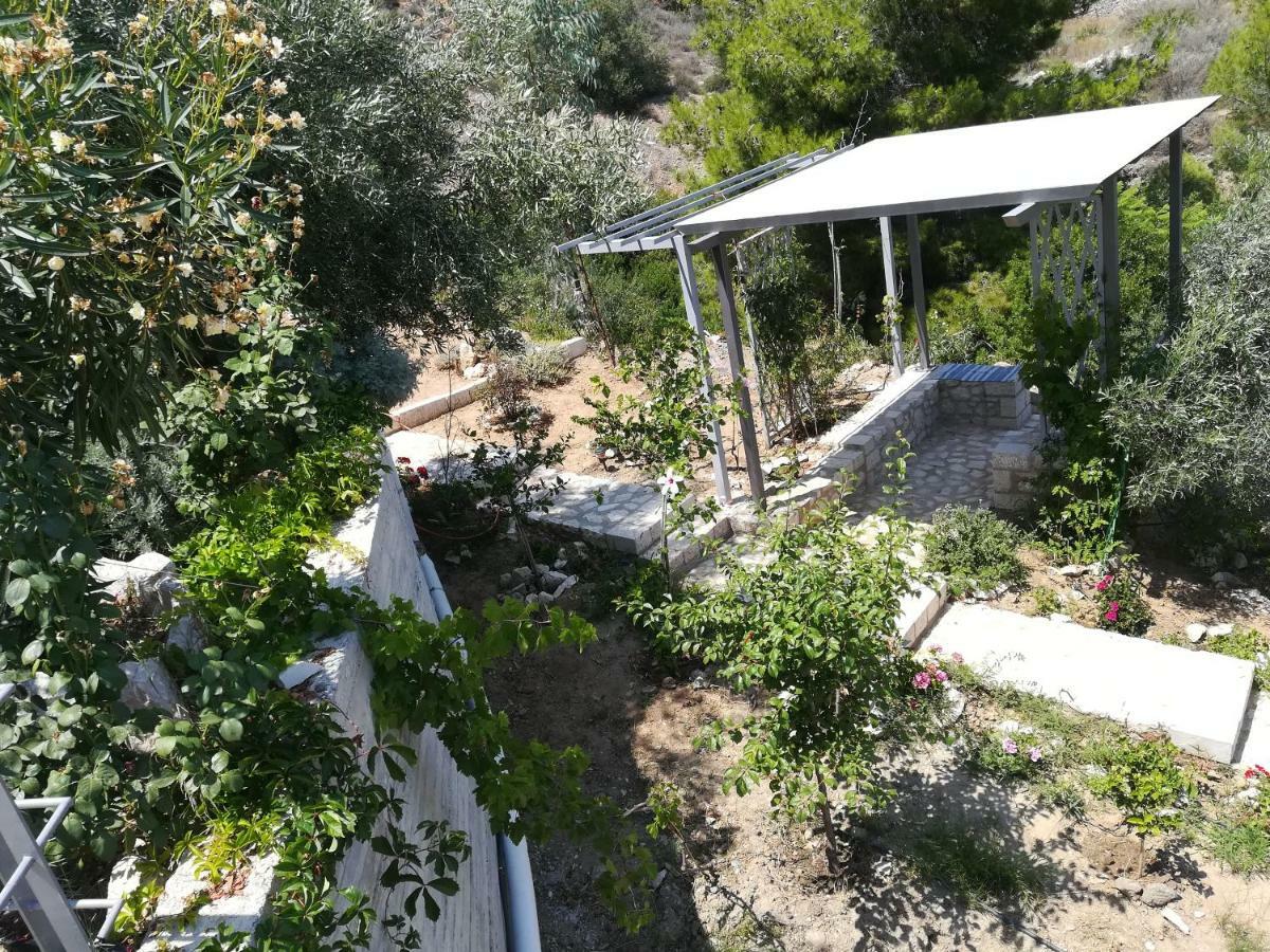 Villa Stone House In Olive Grove Tolón Esterno foto